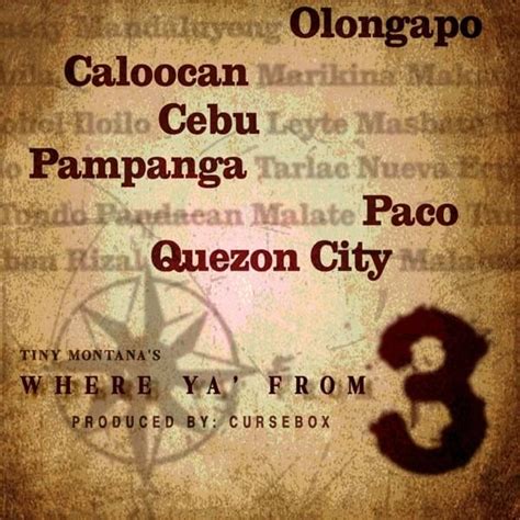 iniyot ang dalaga|Tiny Montana – Where Ya' From, Pt. 3 Lyrics .